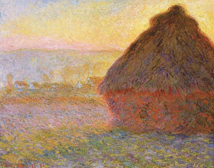 Claude Monet Haystacks, Sweden oil painting art